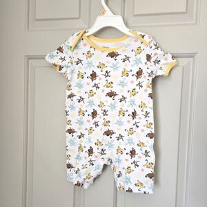 3/$15 Disney Romper Lion King Size 24 M